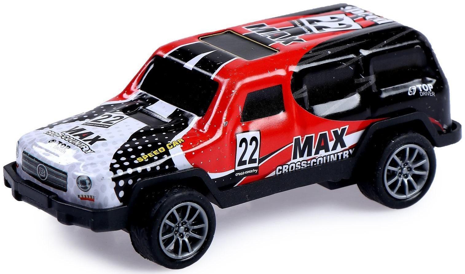 Набор металлических машин «Внедорожник», инерционные, 8 штук