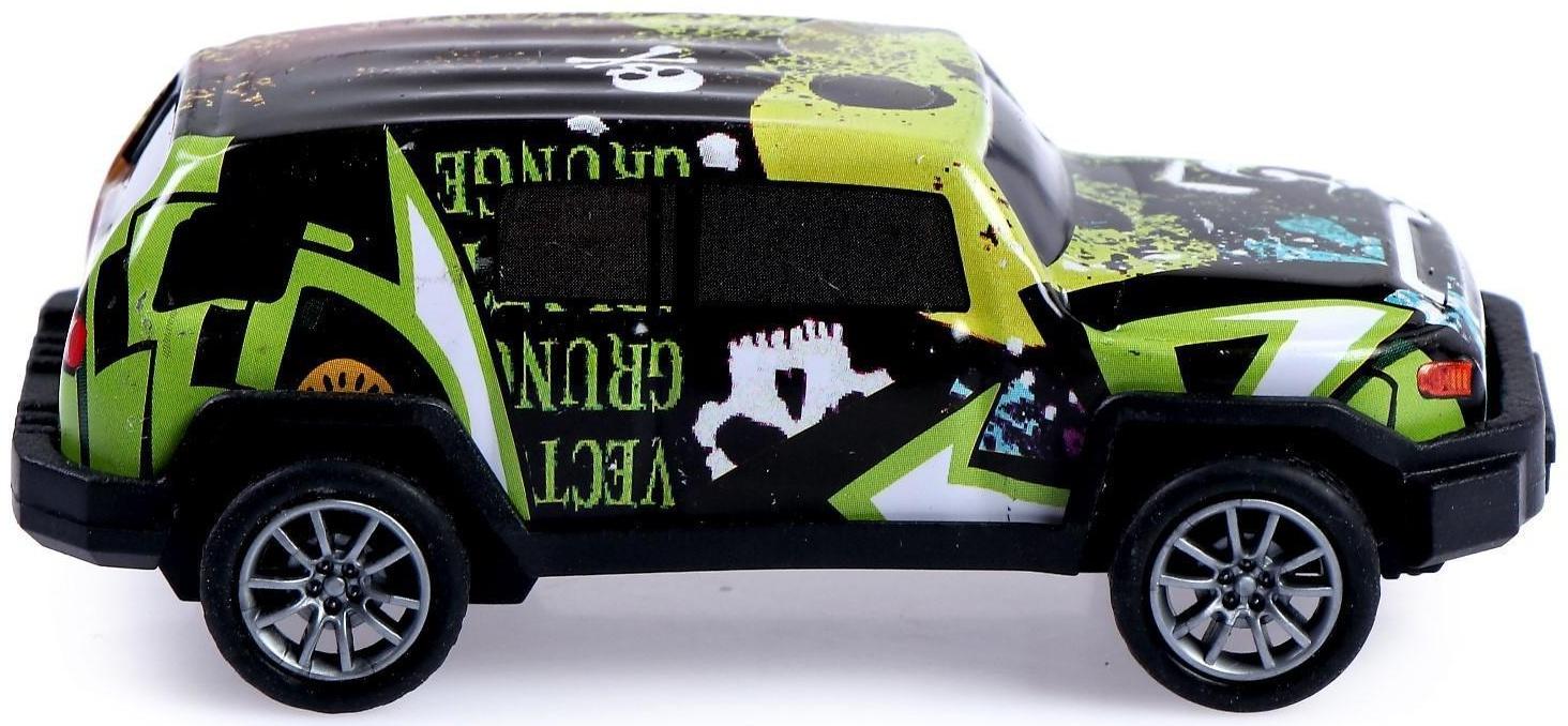 Набор металлических машин «Внедорожник», инерционные, 8 штук