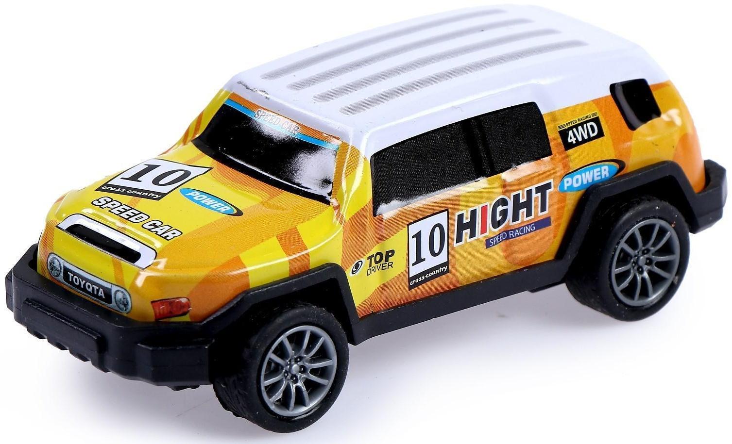 Набор металлических машин «Внедорожник», инерционные, 8 штук