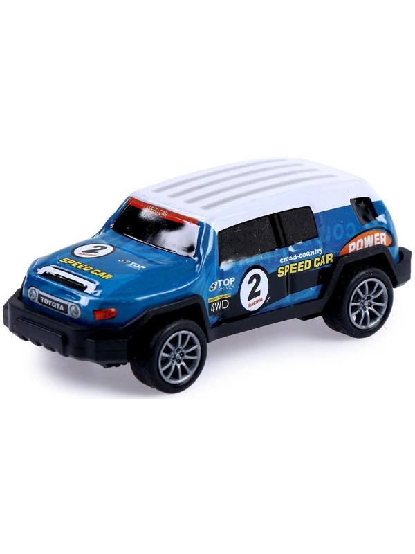 Набор металлических машин «Внедорожник», инерционные, 8 штук