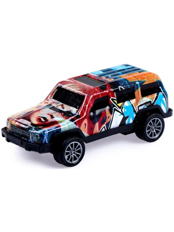 Набор металлических машин «Внедорожник», инерционные, 8 штук