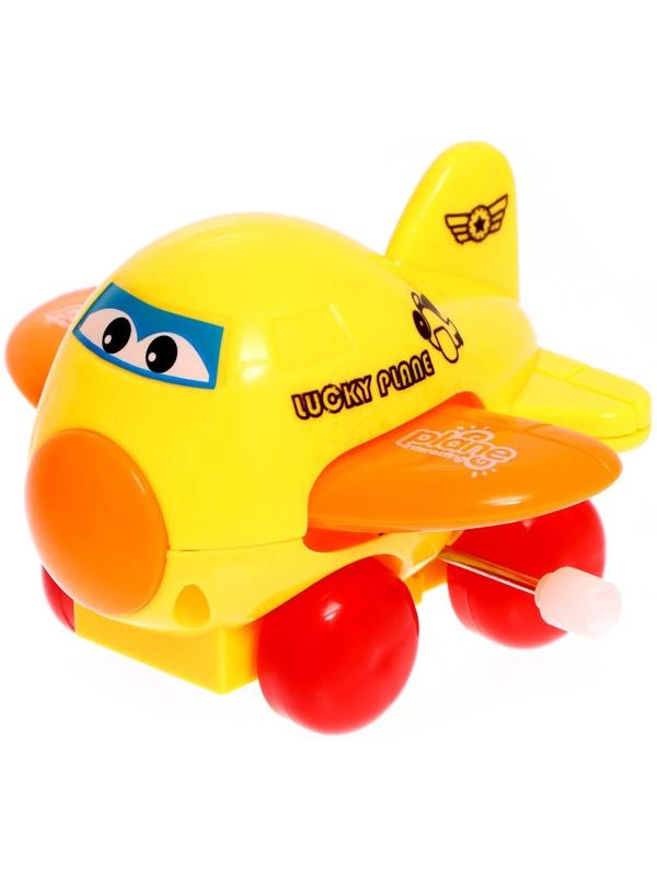 Игрушка заводная «Супер самолётик», цвета МИКС