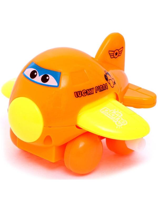 Игрушка заводная «Супер самолётик», цвета МИКС