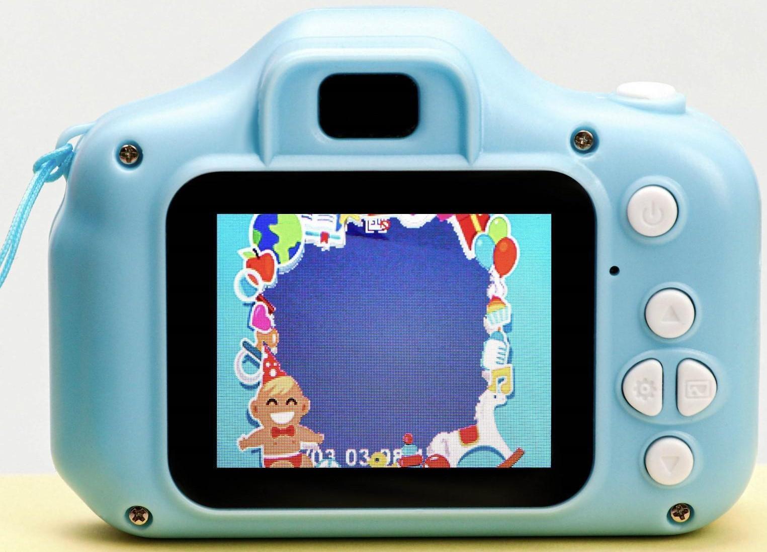 Фотоаппарат детский, синий, 8 х 6 см