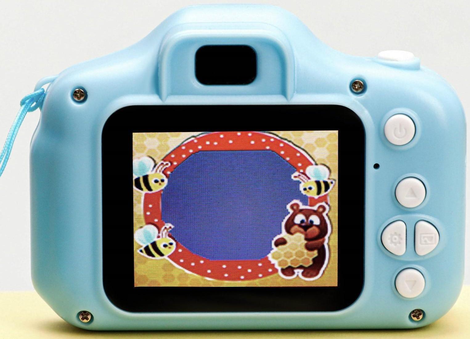 Фотоаппарат детский, синий, 8 х 6 см