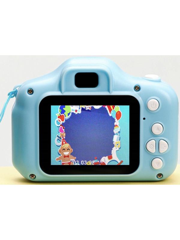 Фотоаппарат детский, синий, 8 х 6 см