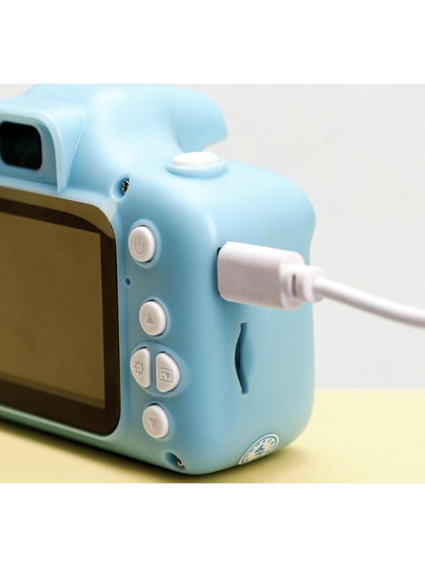 Фотоаппарат детский, синий, 8 х 6 см