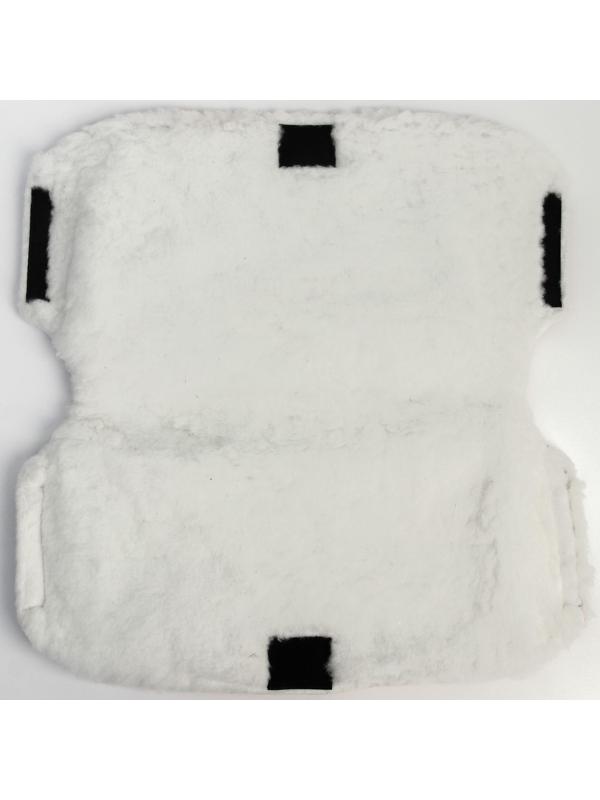 Муфта на ручку коляски, цвет красный