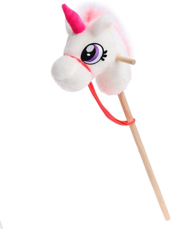 Мягкая игрушка «Единорог-скакун», на палке