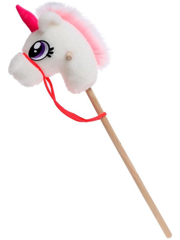 Мягкая игрушка «Единорог-скакун», на палке