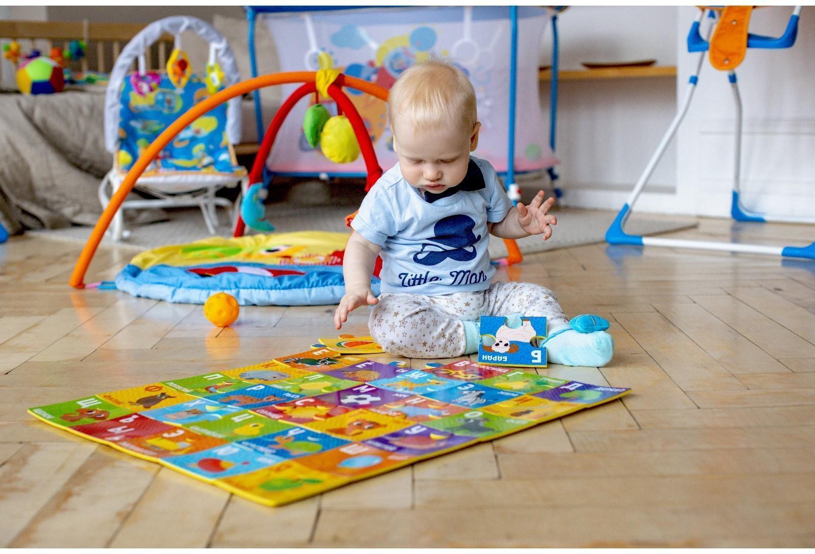 Развивающий коврик - пазл «Алфавит», 50x60см, 30 деталей