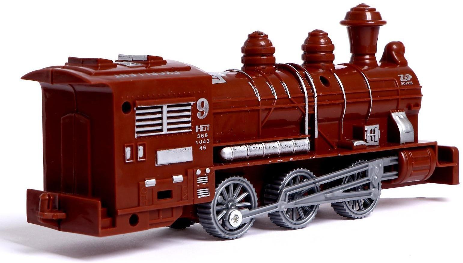 Паровоз инерционный «Классический», МИКС