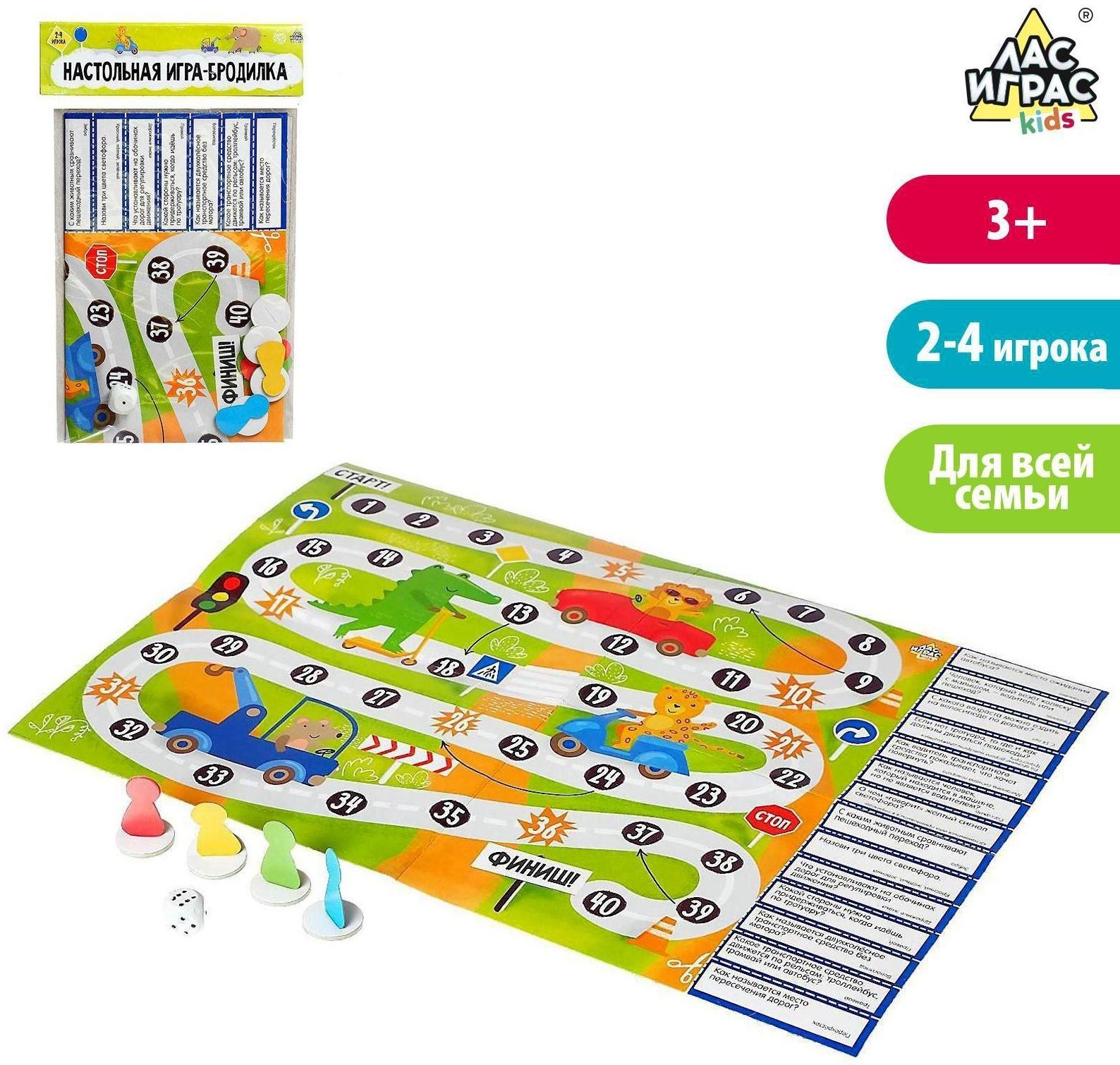 Игра-бродилка «Правила дорожного движения»