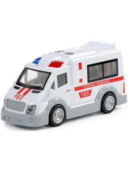Автомобиль «Скорая помощь» инерционный, со светом и звуком
