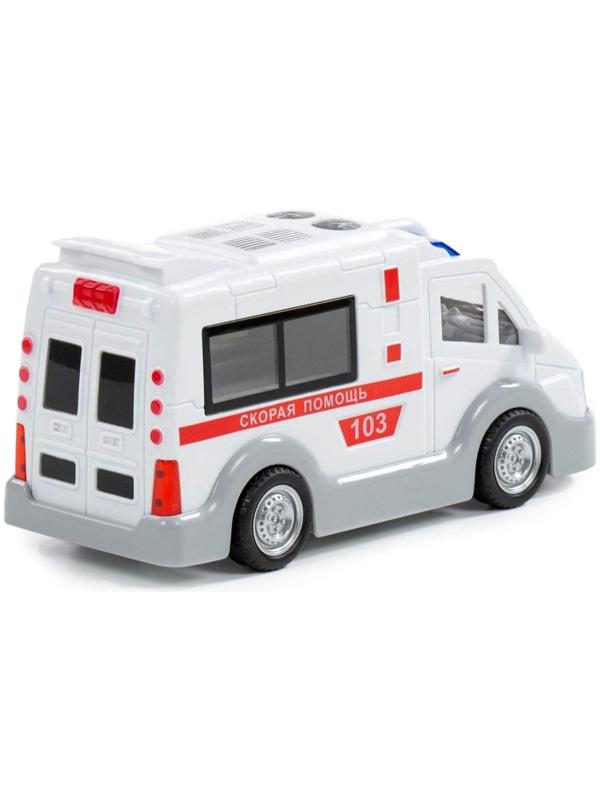 Автомобиль «Скорая помощь» инерционный, со светом и звуком