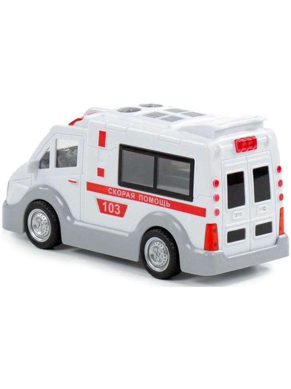 Автомобиль «Скорая помощь» инерционный, со светом и звуком