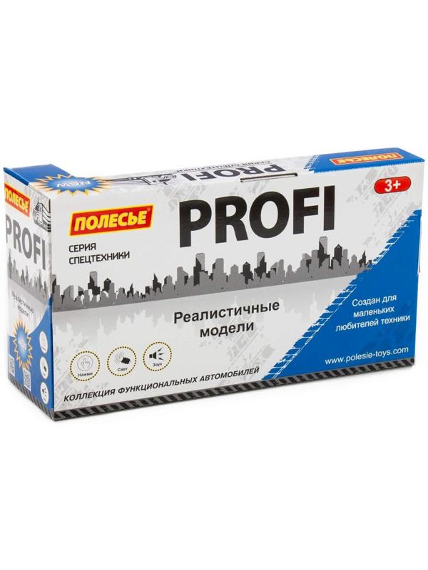 Автомобиль-эвакуатор «Профи», инерционный, со светом и звуком, цвет синий