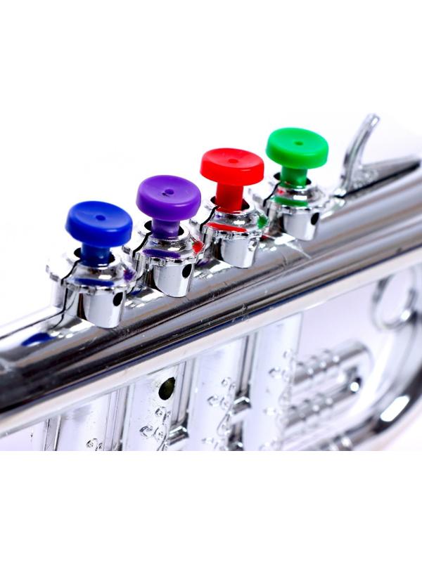 Игрушка музыкальная «Труба», цвета МИКС