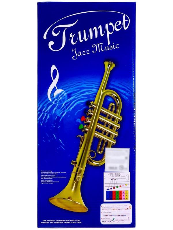 Игрушка музыкальная «Труба», цвета МИКС