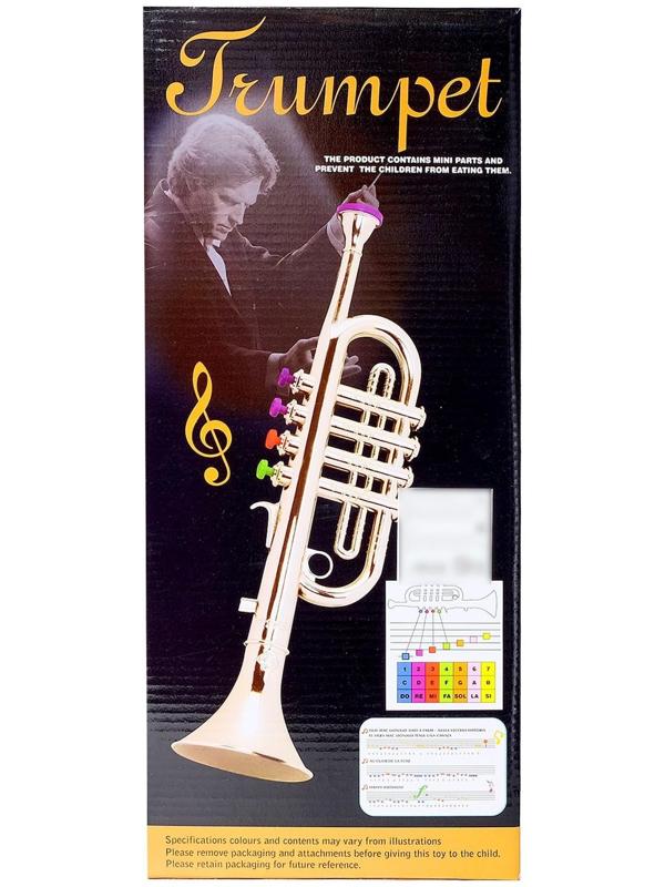 Игрушка музыкальная «Труба», цвета МИКС