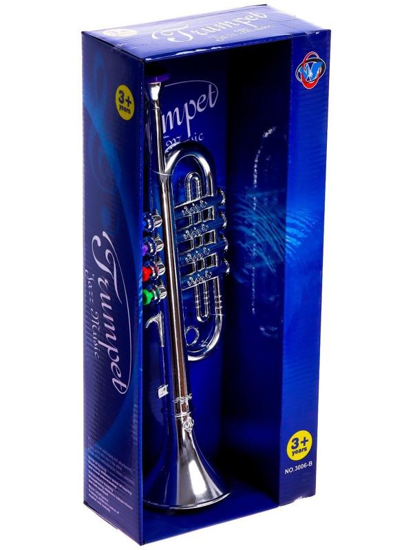 Игрушка музыкальная «Труба», цвета МИКС