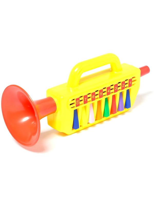 Игрушка музыкальная «Труба с клавишами», цвета МИКС