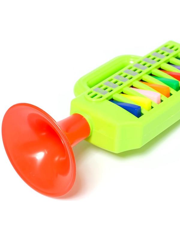 Игрушка музыкальная «Труба с клавишами», цвета МИКС
