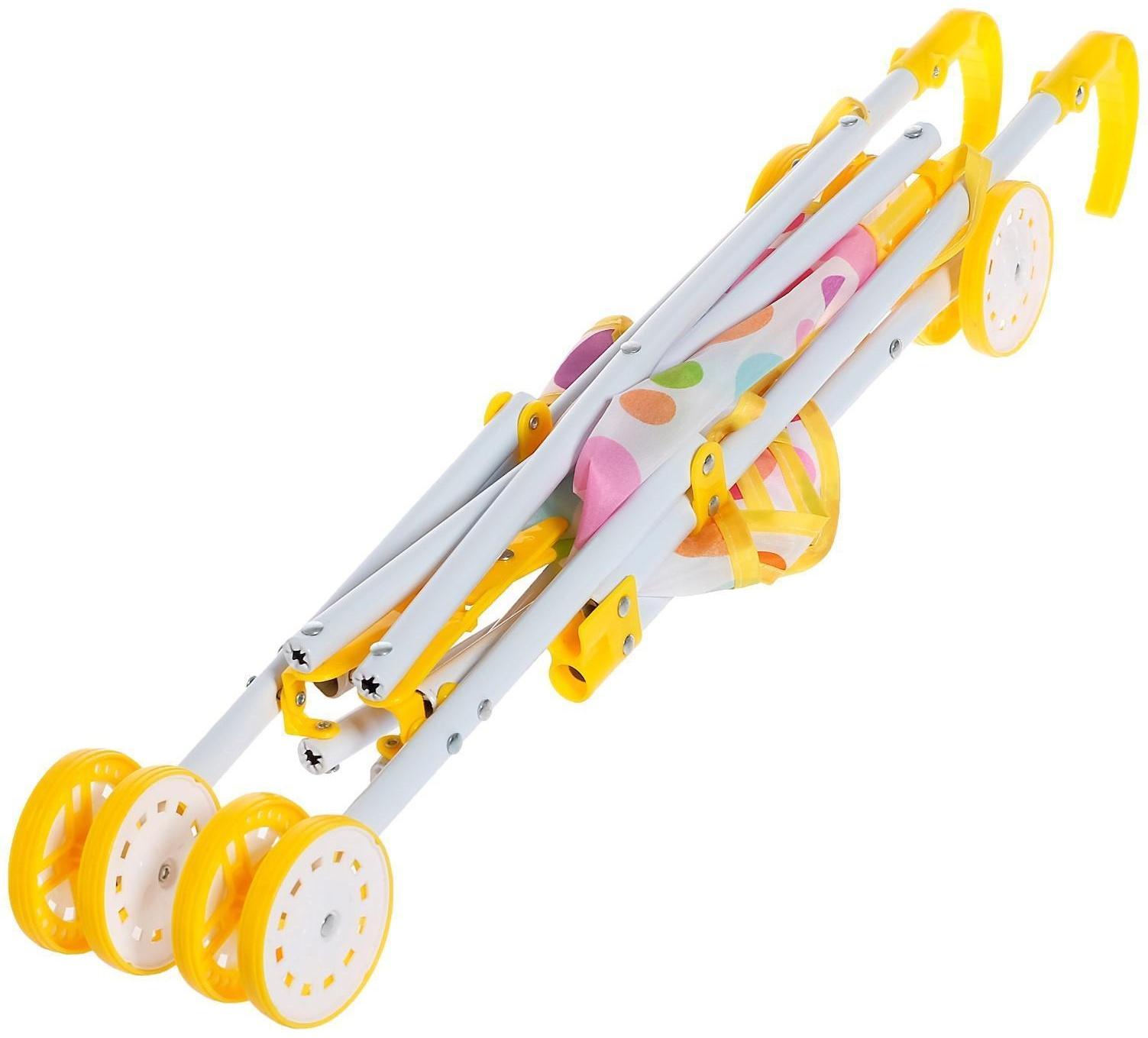 Кукольная коляска-трость, металлический каркас