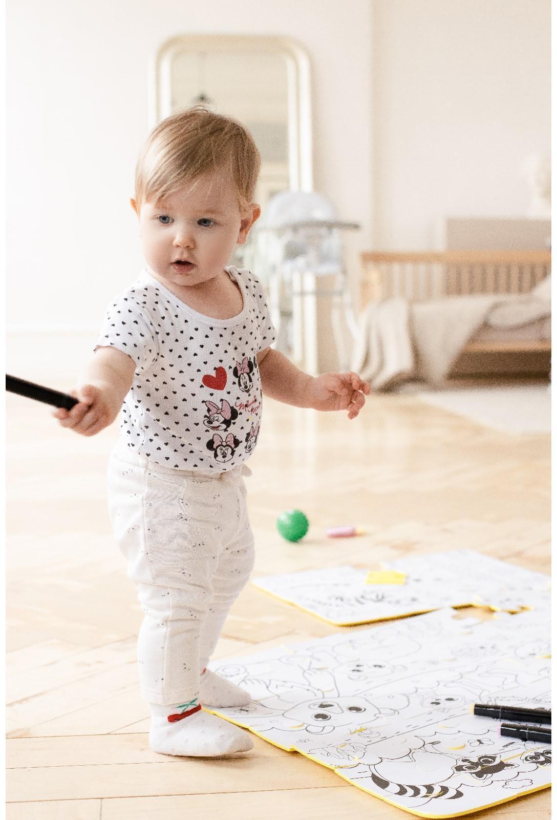 Развивающий коврик - пазл, раскраска «Африка», 50х33 см, 28 деталей