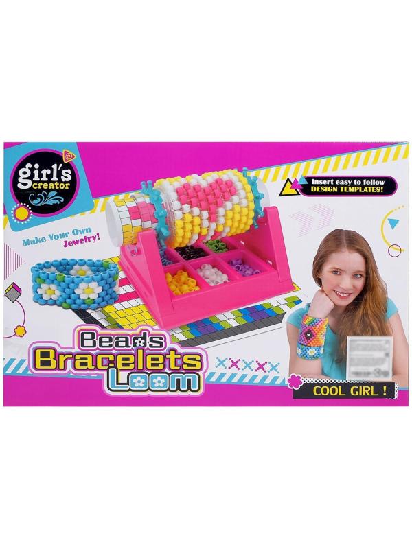 Набор для создания украшений «Красивые браслеты» с прибором для плетения