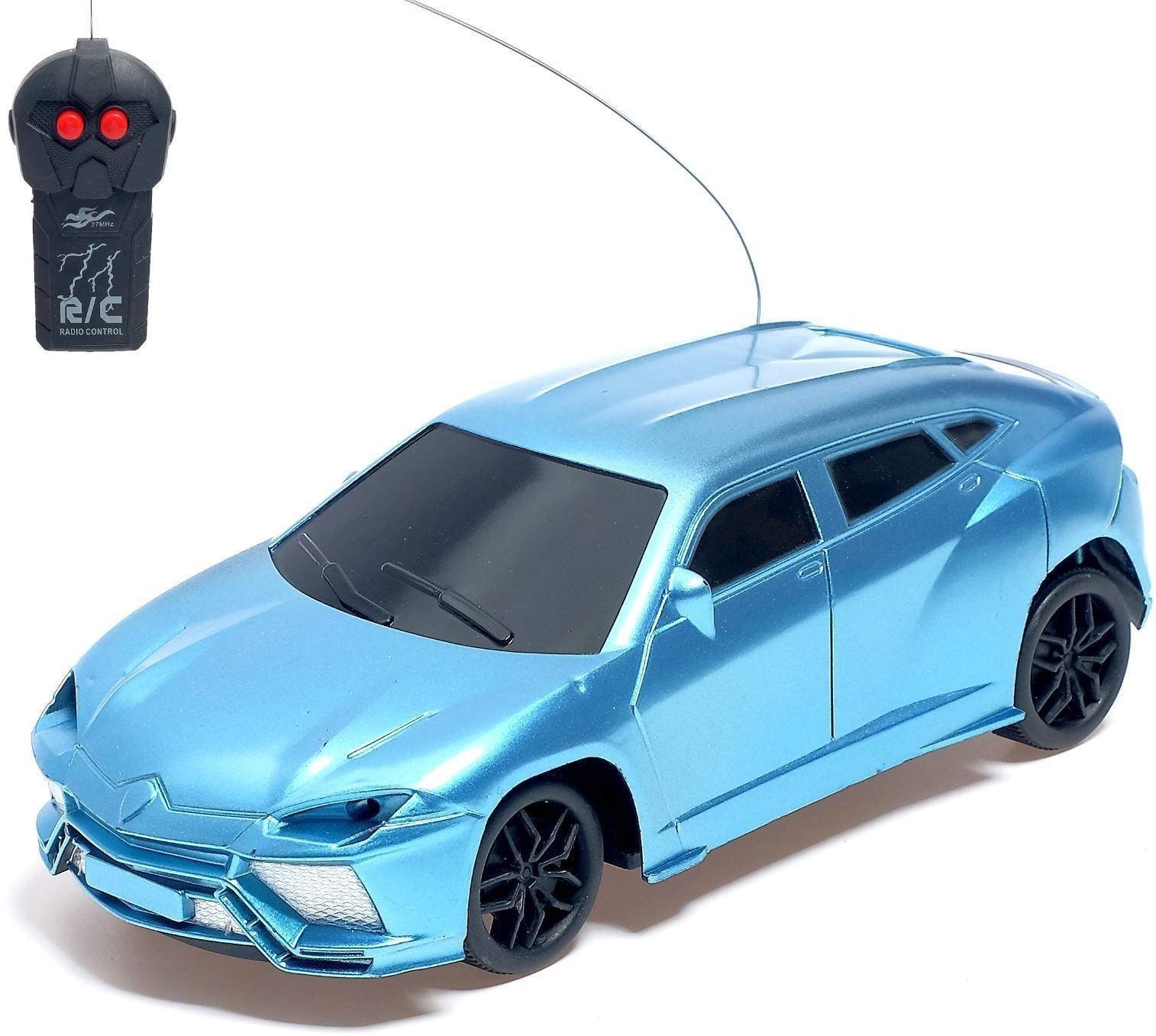 Машина радиоуправляемая «Гоночный джип», работает от батареек, МИКС