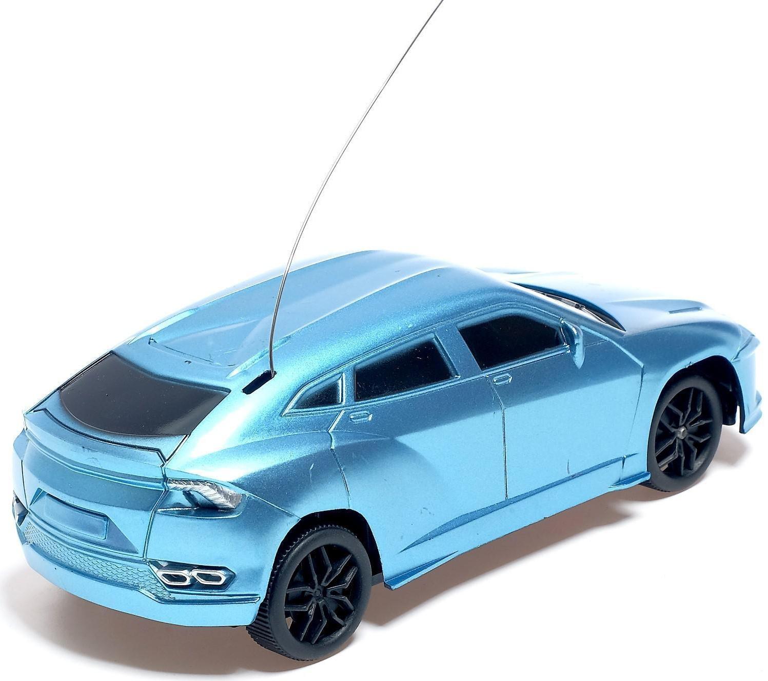 Машина радиоуправляемая «Гоночный джип», работает от батареек, МИКС