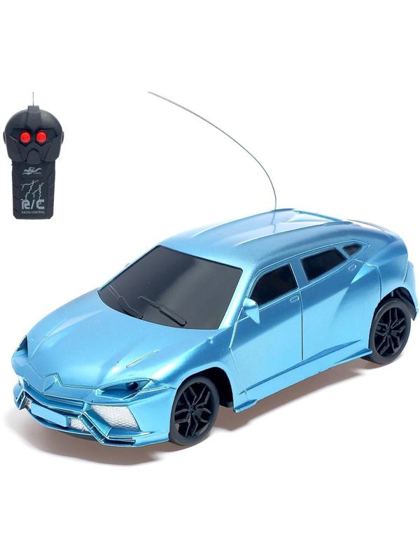 Машина радиоуправляемая «Гоночный джип», работает от батареек, МИКС