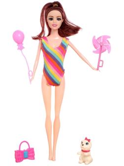 Кукла-модель «Мира» в купальнике, с аксессуарами, МИКС