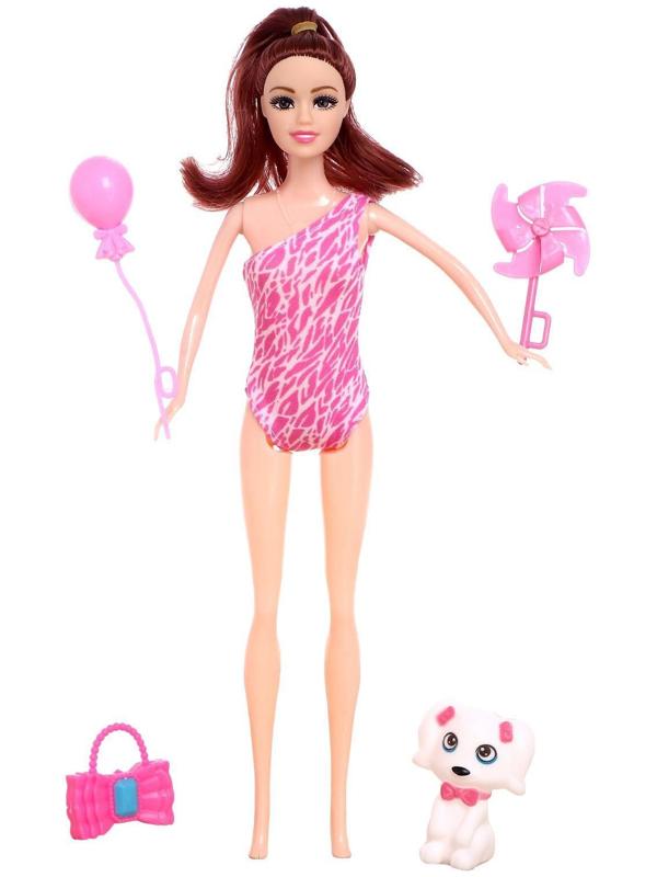 Кукла-модель «Мира» в купальнике, с аксессуарами, МИКС