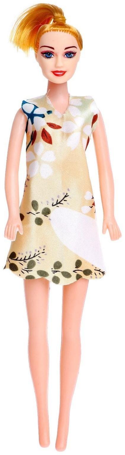 Кукла-модель «Оля» в платье, МИКС