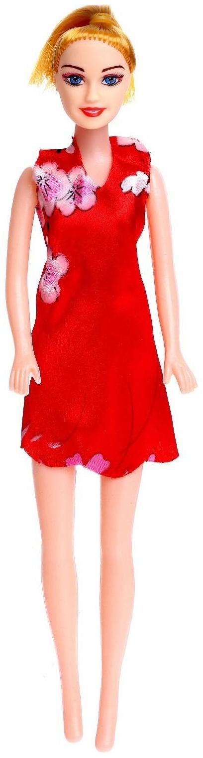 Кукла-модель «Оля» в платье, МИКС