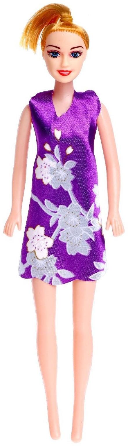 Кукла-модель «Оля» в платье, МИКС