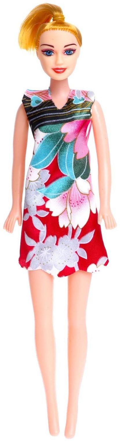 Кукла-модель «Оля» в платье, МИКС