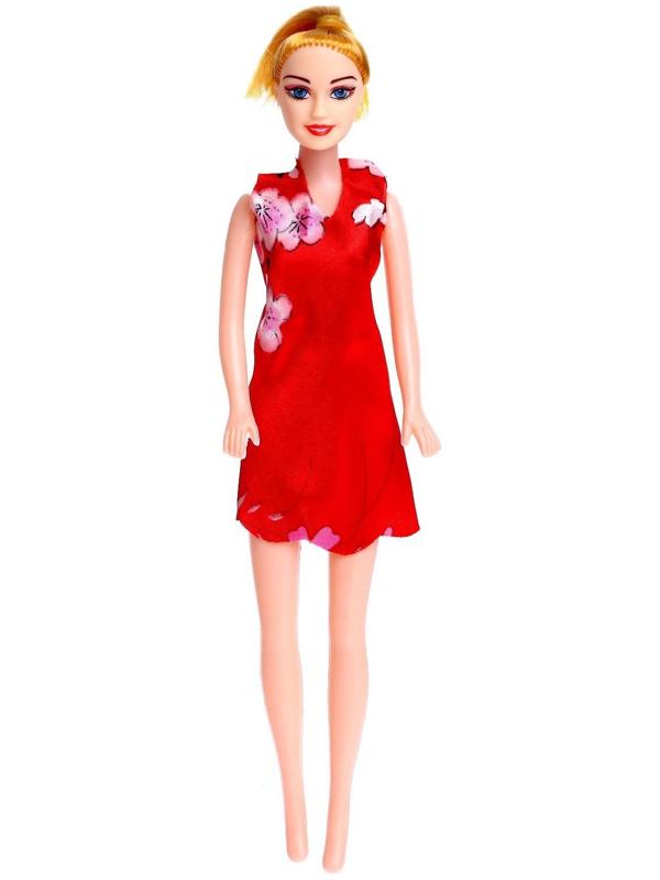 Кукла-модель «Оля» в платье, МИКС