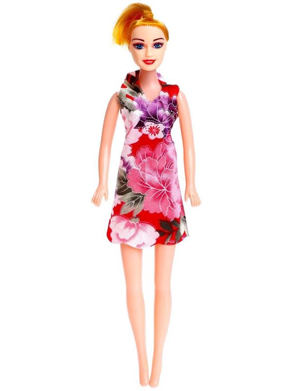 Кукла-модель «Оля» в платье, МИКС