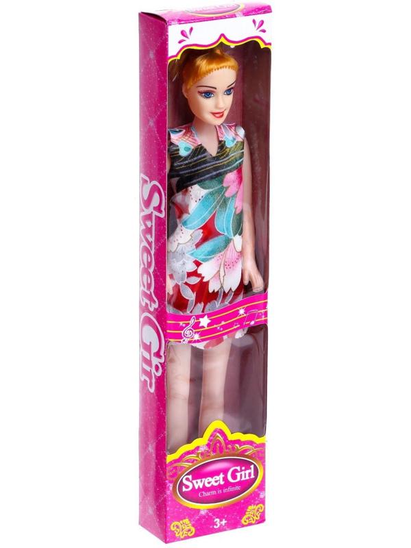 Кукла-модель «Оля» в платье, МИКС