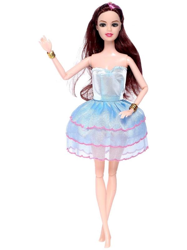 Кукла-модель шарнирная «Анна» в платье, МИКС