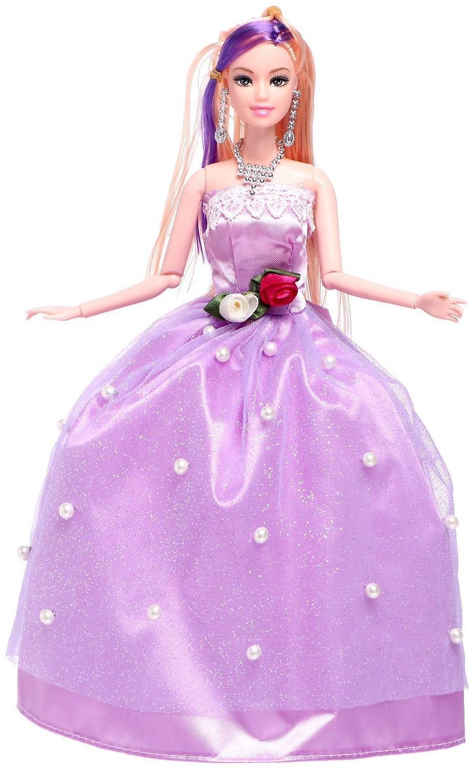 Кукла-модель шарнирная «Анна» в платье, с аксессуарами, МИКС