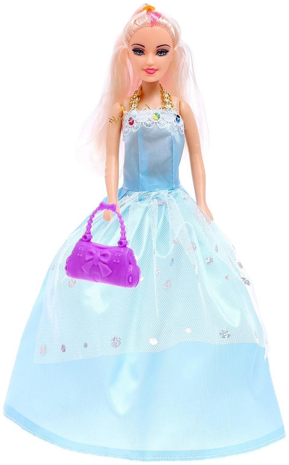 Кукла-модель «Оля» в платье, с аксессуарами, МИКС