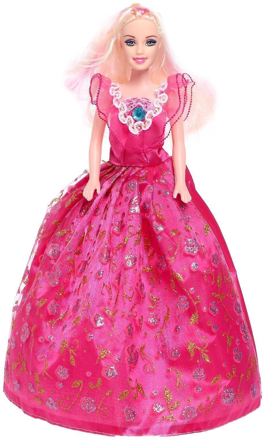 Кукла-модель «Оля» в платье, с аксессуарами, МИКС