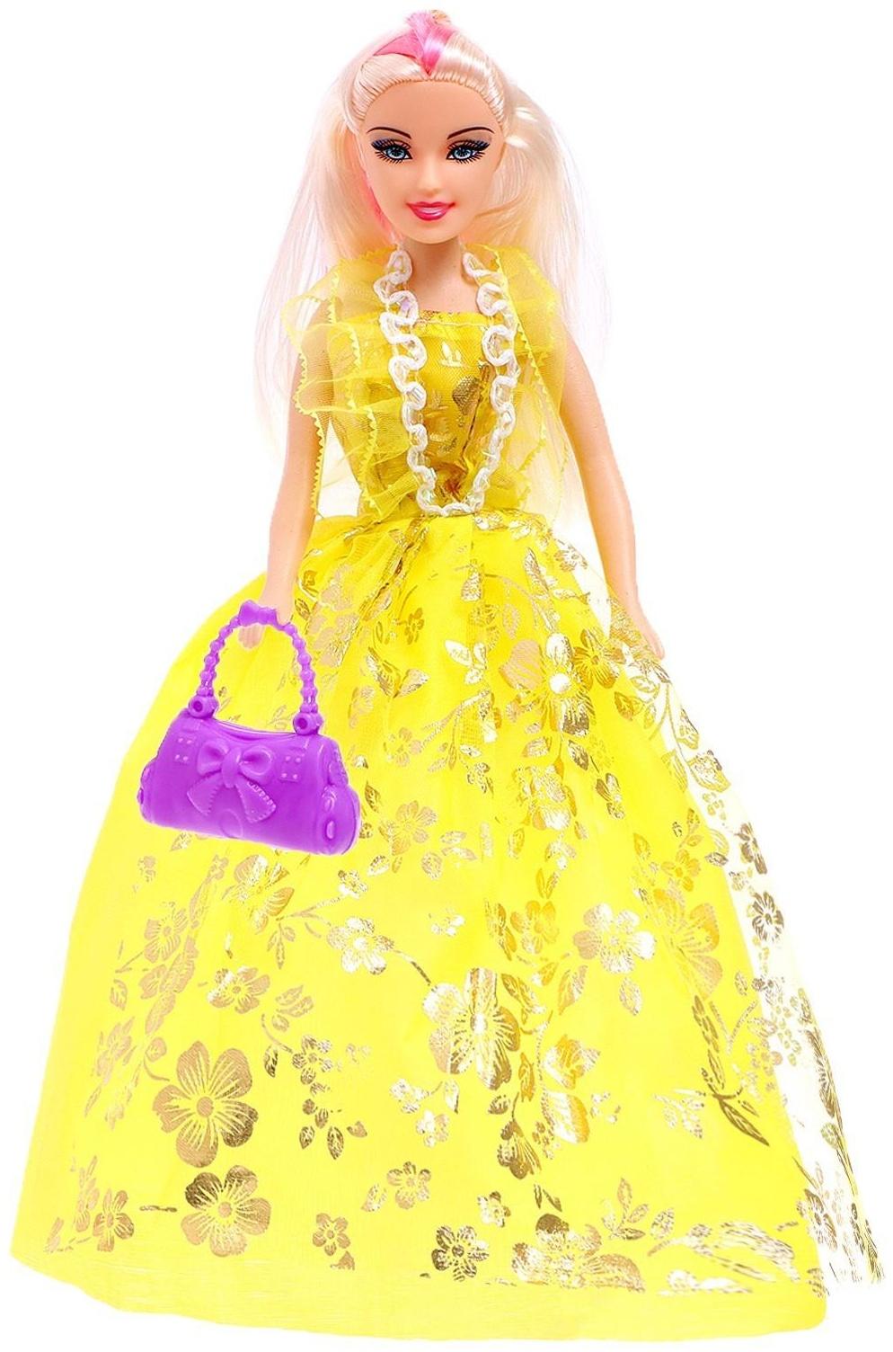 Кукла-модель «Оля» в платье, с аксессуарами, МИКС