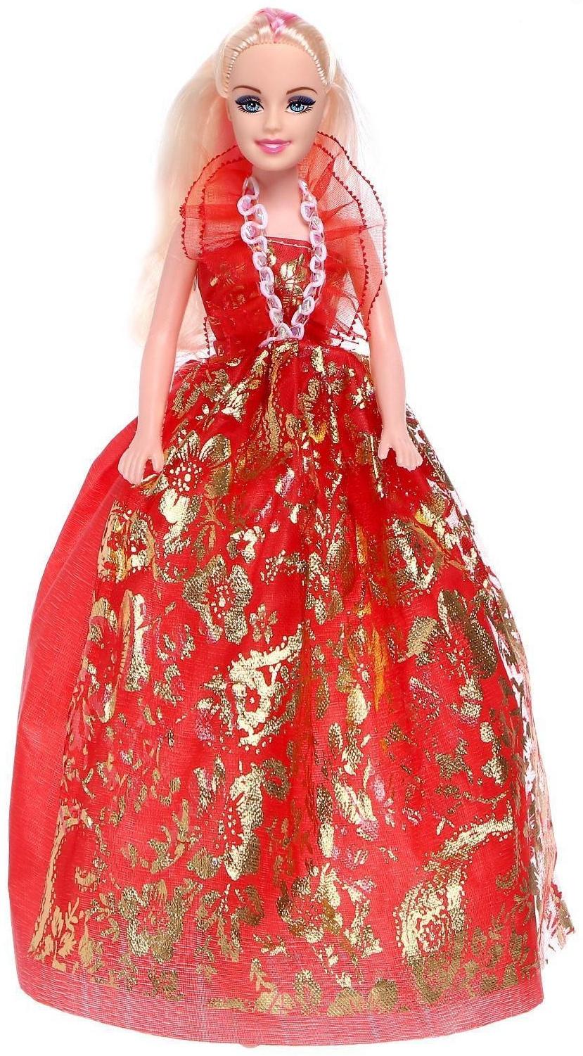 Кукла-модель «Оля» в платье, с аксессуарами, МИКС