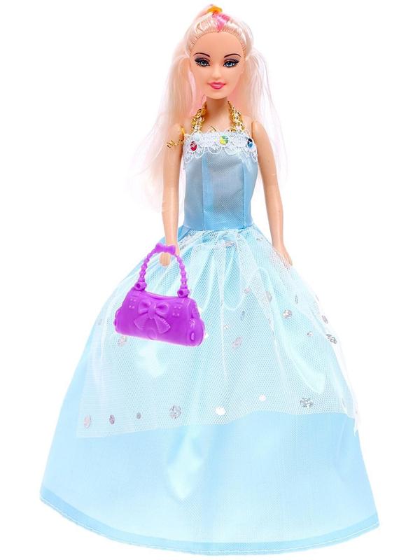 Кукла-модель «Оля» в платье, с аксессуарами, МИКС