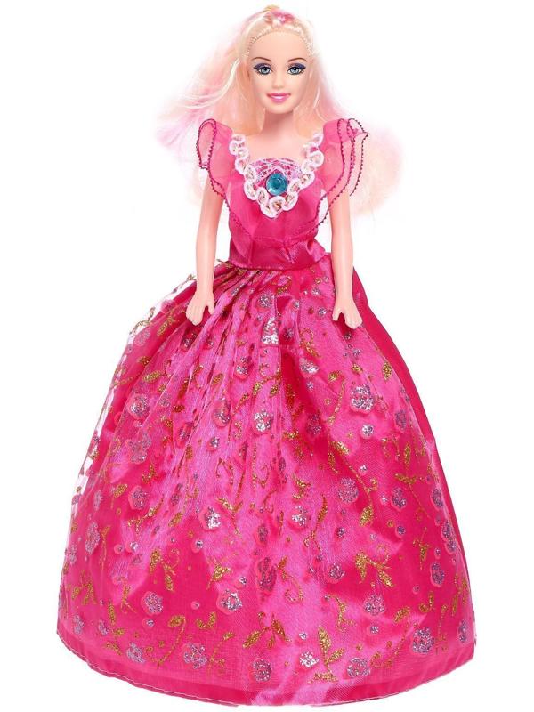 Кукла-модель «Оля» в платье, с аксессуарами, МИКС